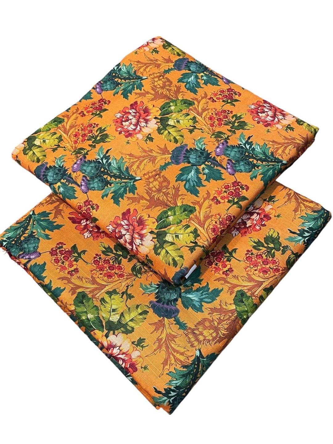 2 Piece Unstitched Khaddar Printed Suit for Women