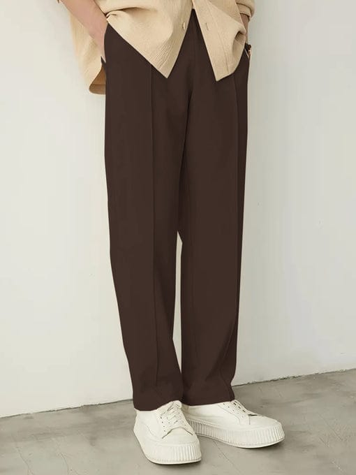 Men’s Popcon China Fabric Baggy Trouser
