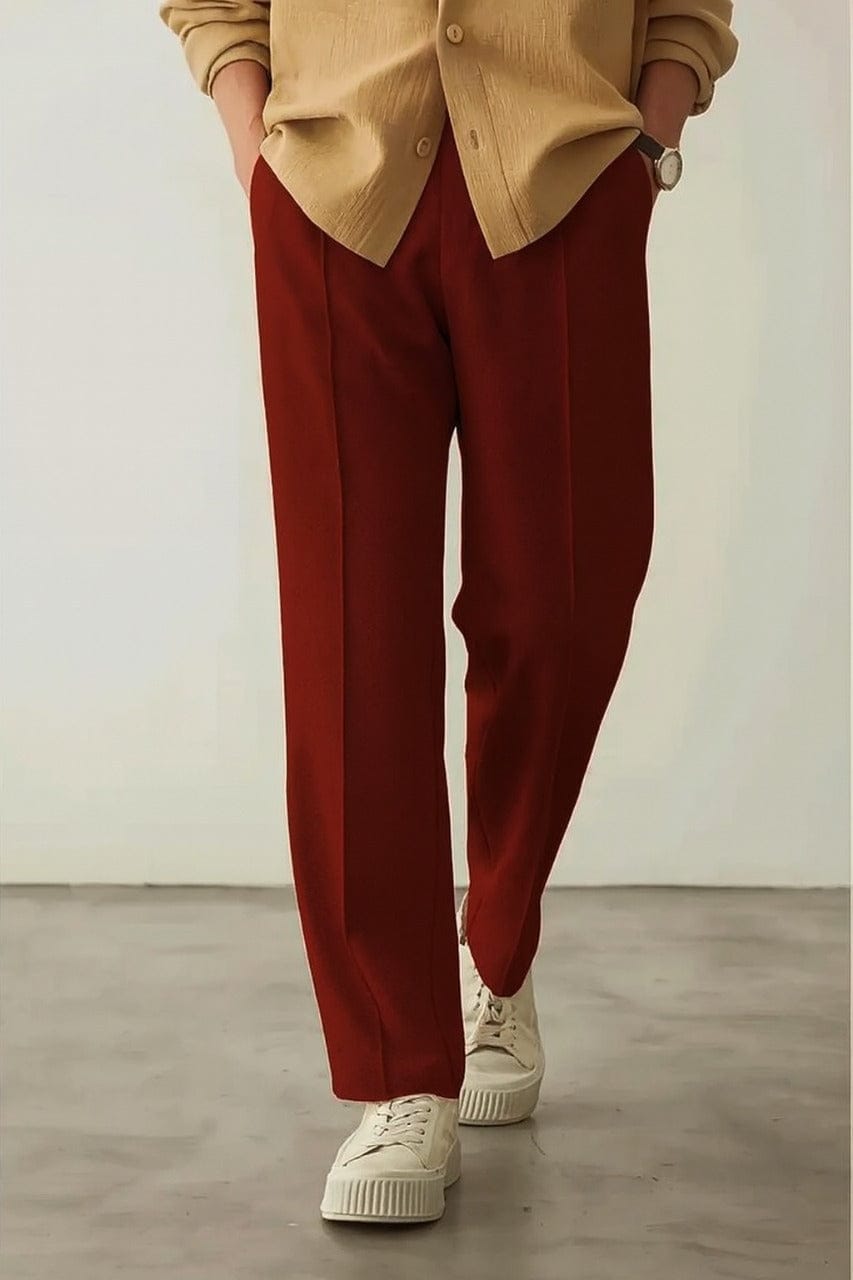 Men’s Popcon China Fabric Baggy Trouser