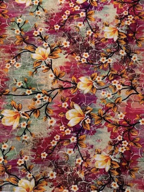 2 Piece Unstitched Khaddar Printed Suit for Women