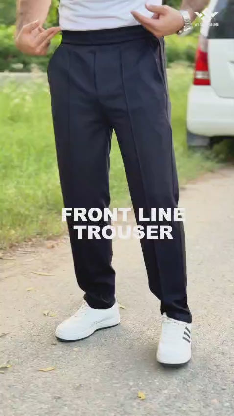 Men’s Popcon China Fabric Baggy Trouser